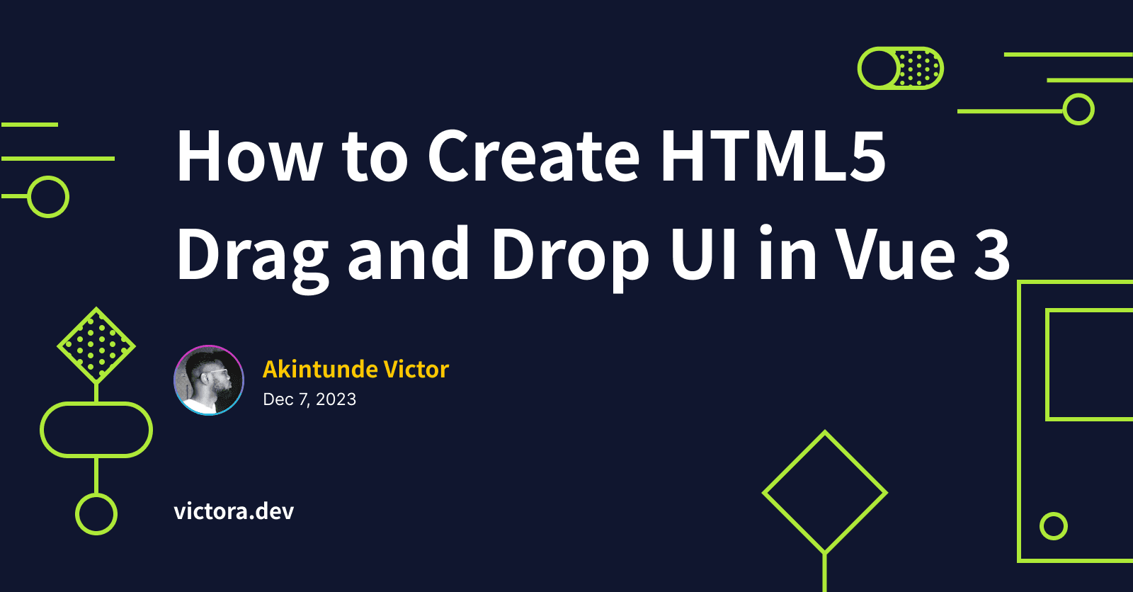 How to Create HTML5 Drag and Drop UI in Vue 3